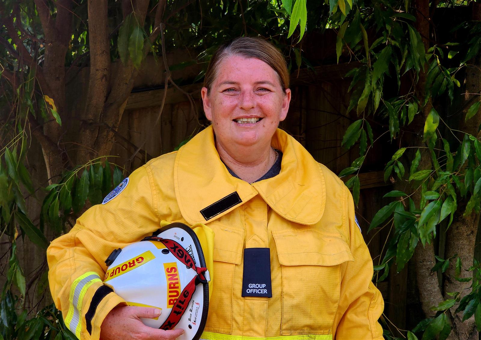 CFA volunteer Fiona Burns